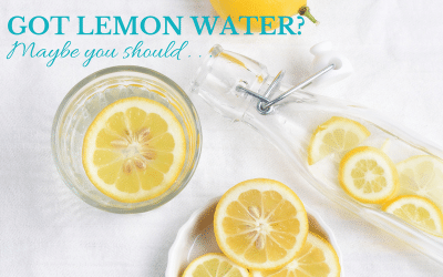 Got Lemon Water? Maybe you should…