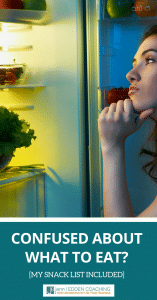 Here are my guidelines for knowing what to eat including my personal favorite snacks (and no, you won't find anything processed on that list. Processed food disguised as health food has no "regular" place in my diet and since people snack on a regular basis you won't find those things on my list!).